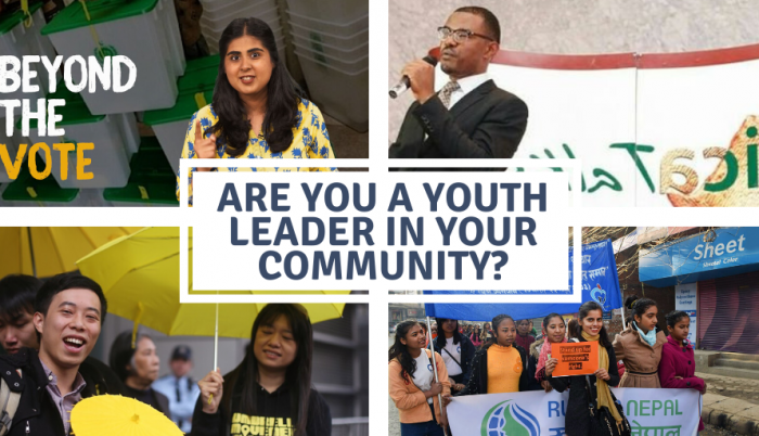 World Movement for Democracy - 2020 Hurford Youth Fellowship for Youth Leaders